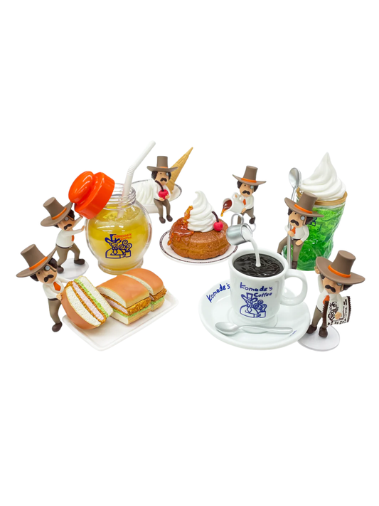 Komeda Coffee Mini Figure Set – Take a Short Break (6 Types, Complete Box)