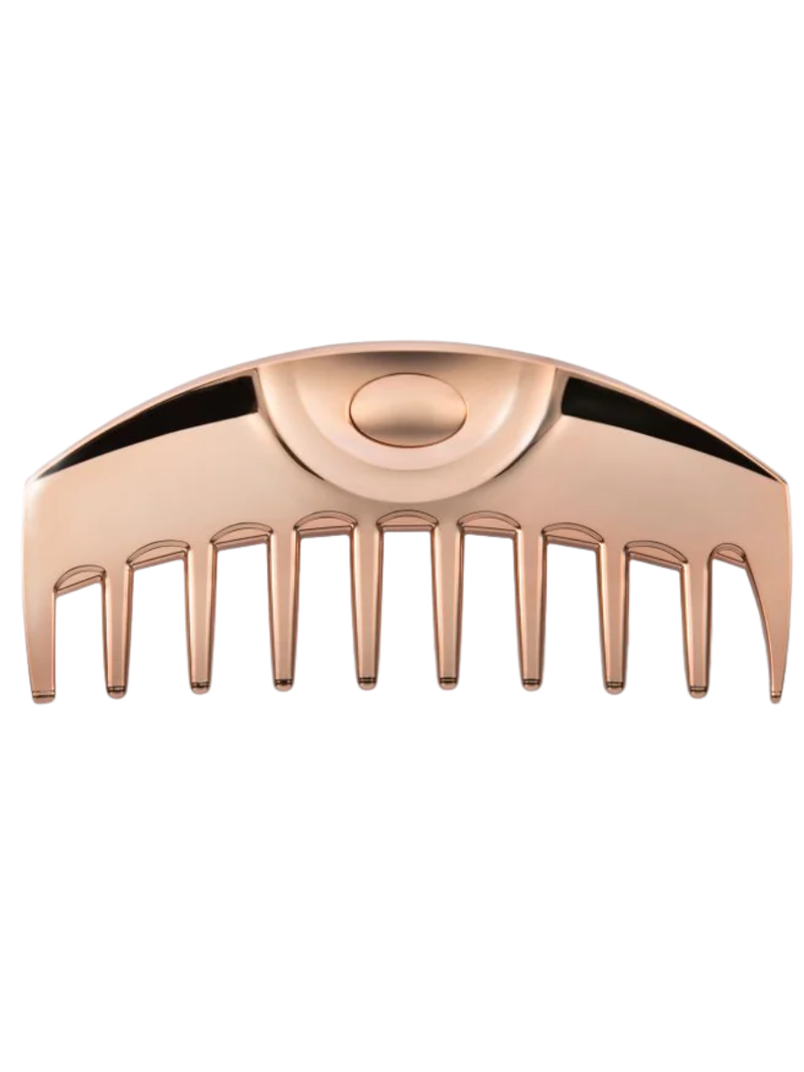 LOVE CHROME K24GP Wave TSUKI Rose Gold Hair Comb