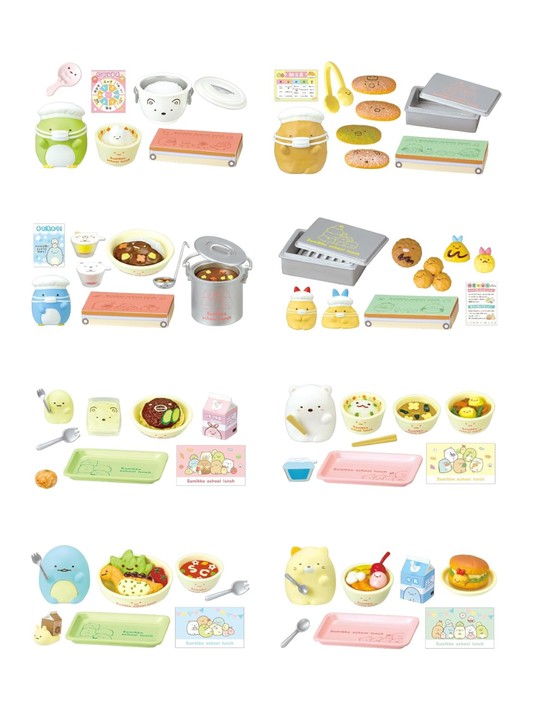 Sumikko Gurashi School Lunch Mini Figure Collection
