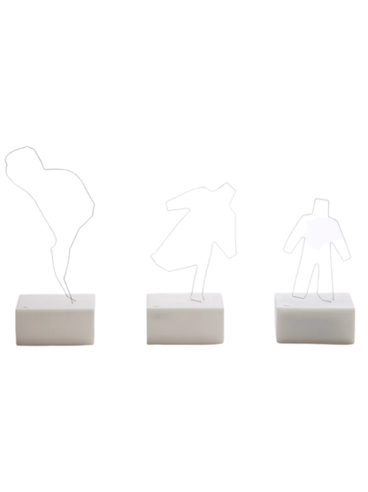 Moving Wire Figure Shape Memory Alloy Desk Toy