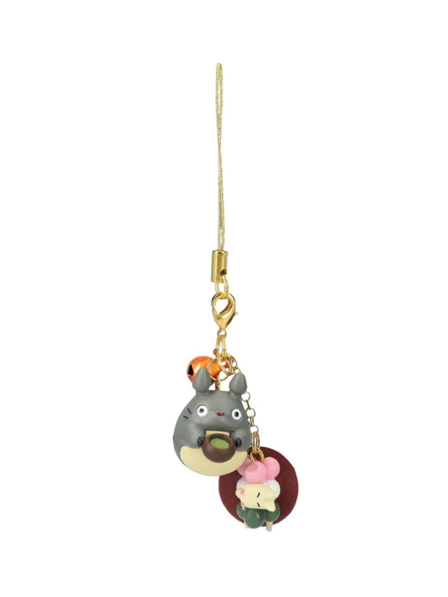 Totoro Style Dango Keychain Japanese Wagashi Charm