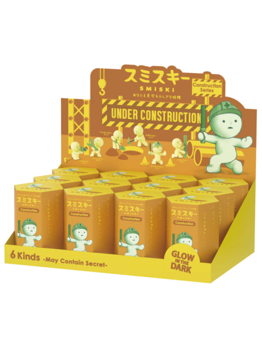 SMISKI Construction Series Glow-in-the-Dark Blind Box Figure
