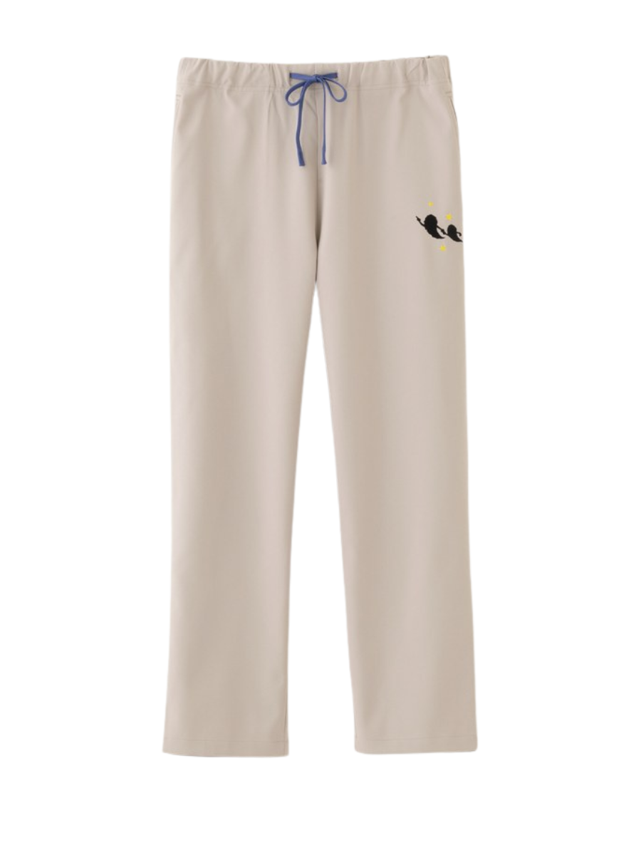 Scrub Canvas Club The Ghost in the Picture Book Unisex Scrub Pants