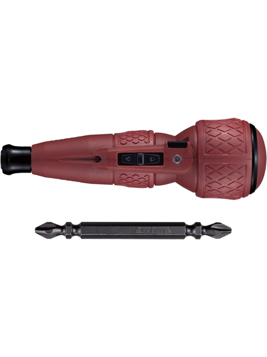 VESSEL 220USB-S1DR High Speed Electric Ball Grip Screwdriver Dark Red