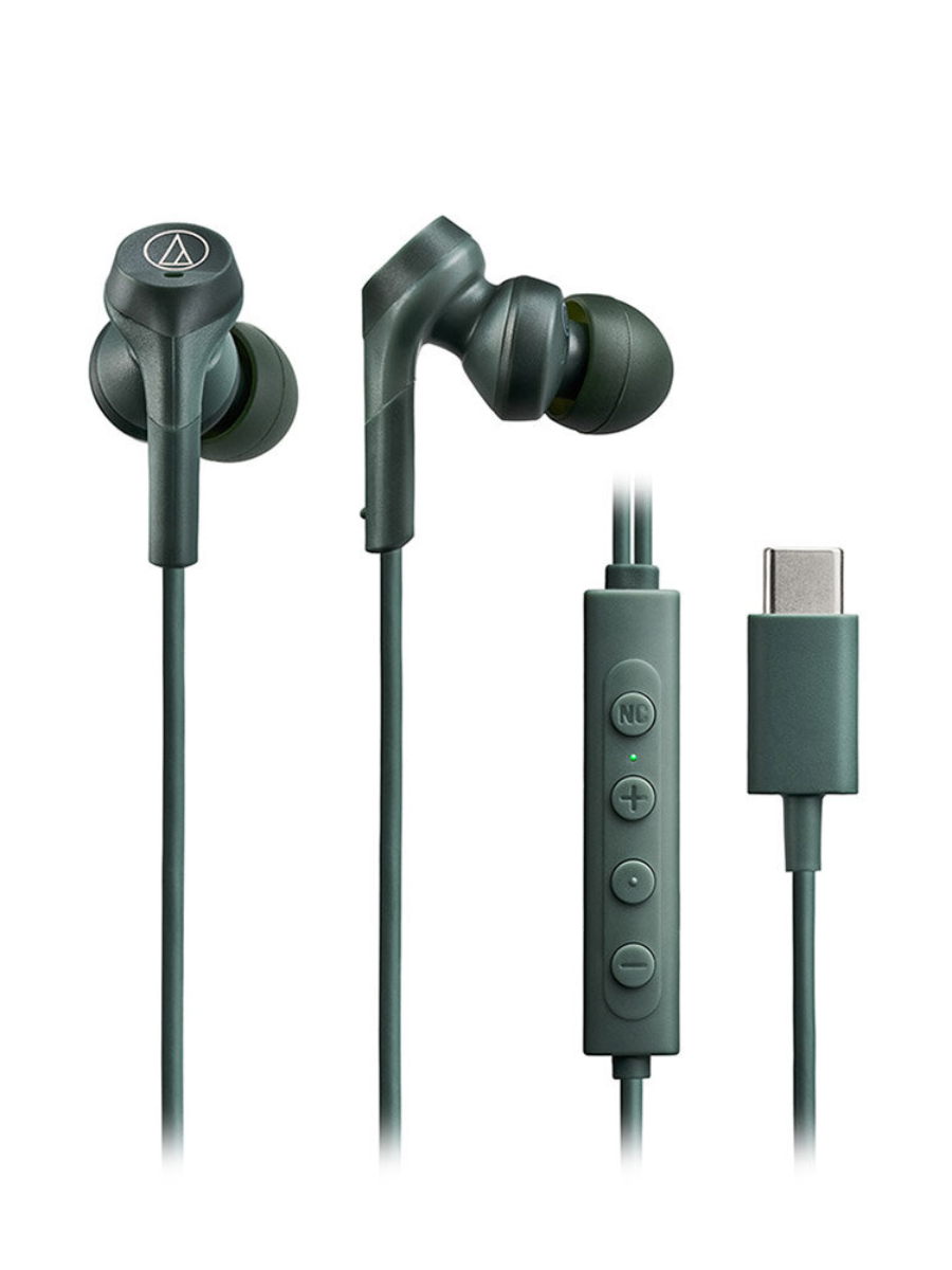 Audio-Technica ATH-CKS330NC Active Noise Cancelling Wired Earphones