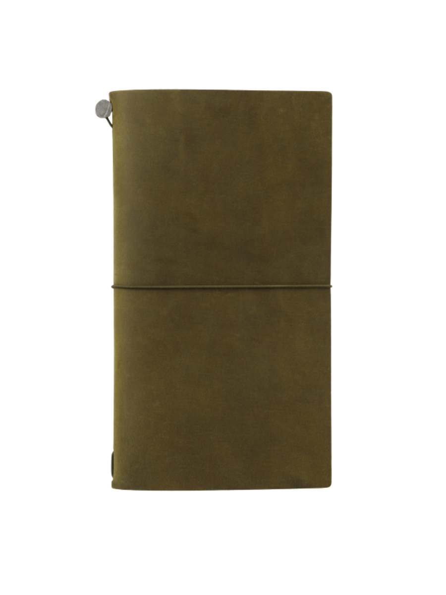 Traveler’s Notebook Regular Size Starter Kit Olive