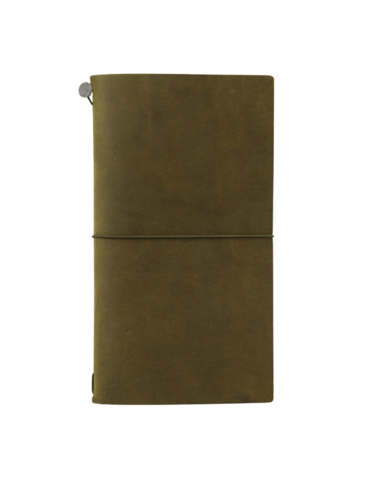 Traveler’s Notebook Regular Size Starter Kit Olive