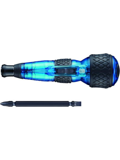 VESSEL Electric Ball Grip Screwdriver Galaxy Blue Limited