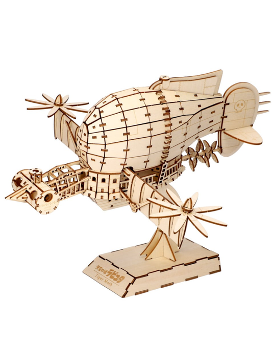 Castle in the Sky Tiger Moth Wooden 3D Puzzle