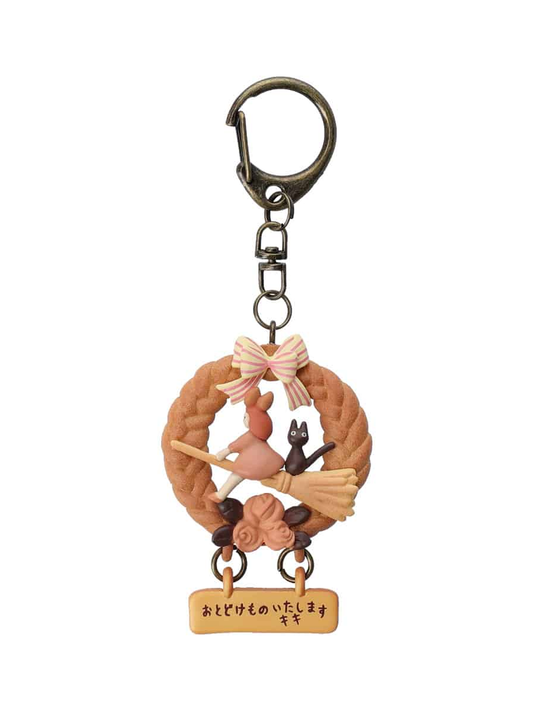 Kiki’s Delivery Service Bakery Wreath Keychain