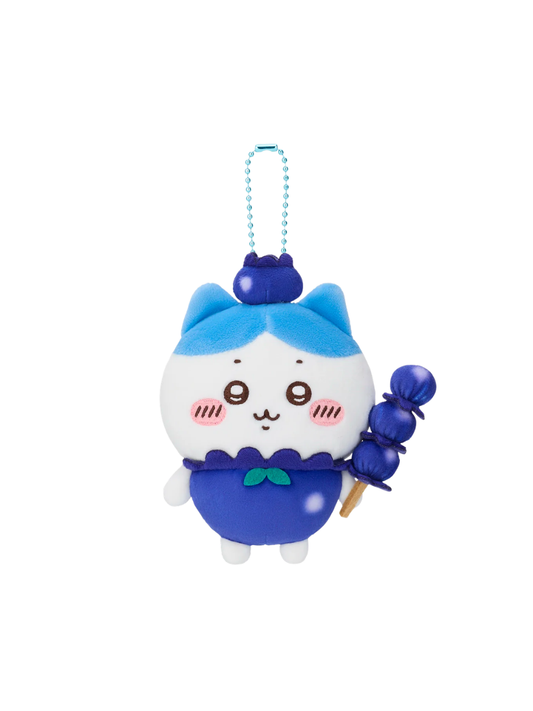 Chiikawa Pocket Hachiware Fruit Mascot Plush Keychain