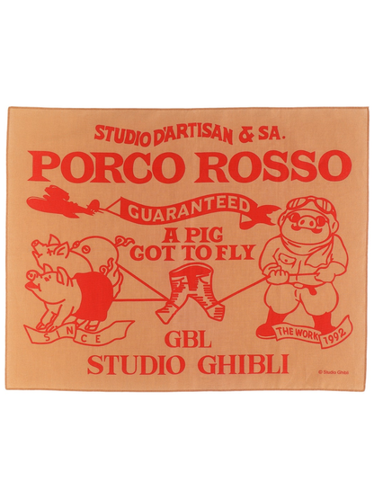 Studio D’Artisan Porco Rosso Leather Tag Bandana