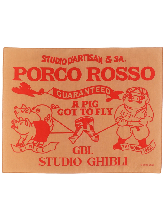 Studio D’Artisan Porco Rosso Leather Tag Bandana