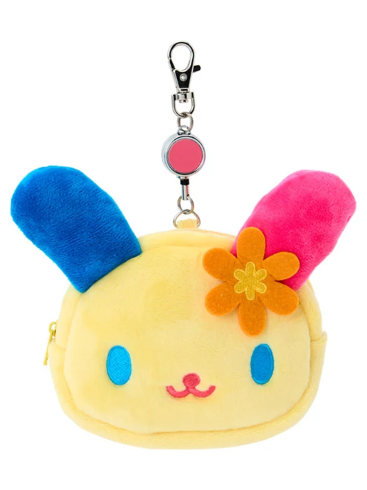 Usahana Face-Shaped Pass Case & Mini Pouch