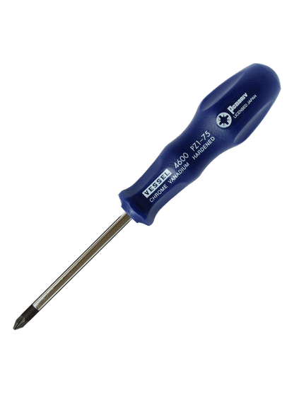 VESSEL Pozidrive 4600 Driver Set - PZ1, PZ2, PZ3