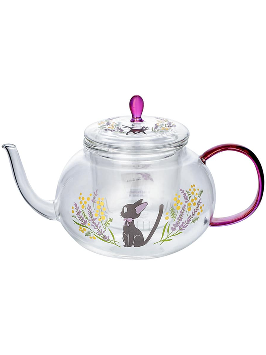 Kiki's Delivery Service Flower Bouquet Glass Teapot 580ml