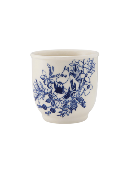 Moomin Haru Cup 0.26L Ceramic Mug Blue White Tableware