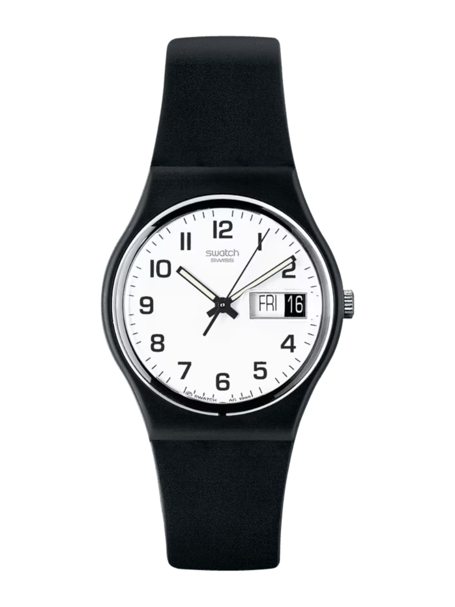 Swatch ONCE AGAIN GB743-S26 Classic Black Watch