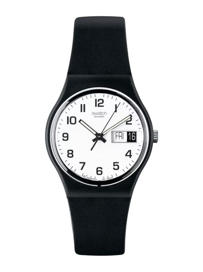 Swatch ONCE AGAIN GB743-S26 Classic Black Watch