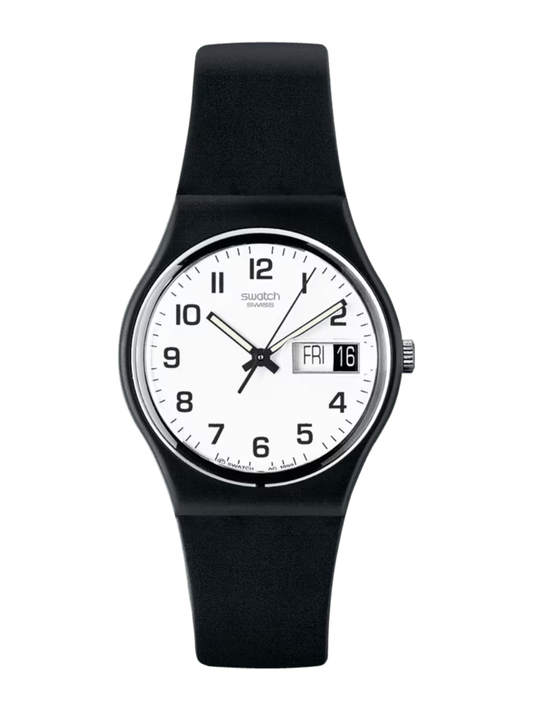 Swatch ONCE AGAIN GB743-S26 Classic Black Watch