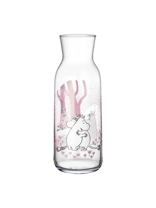 Moomin Arabia Classic Pitcher LOVE 1.2L – Glass Jug