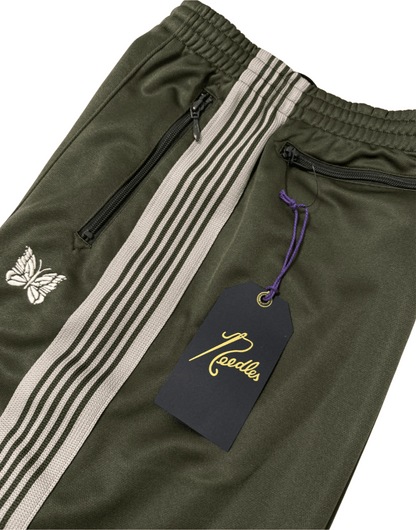 Needles H.D. Track Pant Poly Smooth B'2nd Exclusive Olive