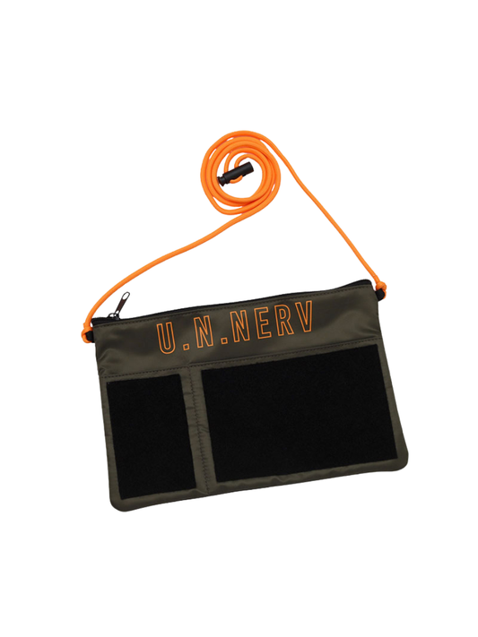 EVANGELION Custom Sacoche Bag with Hook & Loop Panel