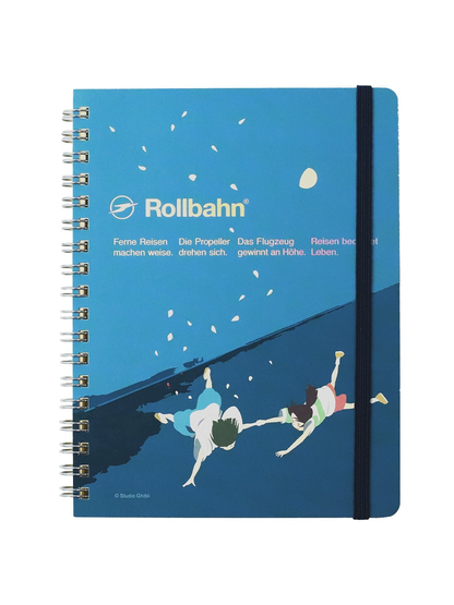 Spirited Away Rollbahn Pocket Memo Notebook L – Haku Chihiro Edition