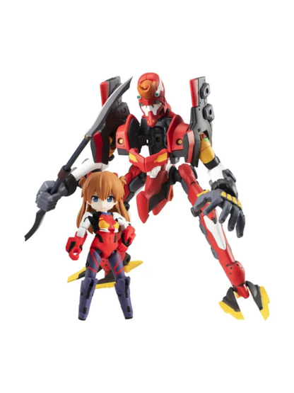 Desktop Army Evangelion Asuka Langley EVA Unit 02 Figure