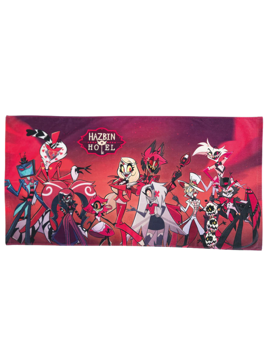 Hazbin Hotel Official Bath Towel