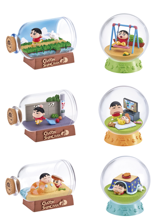 Crayon Shin-chan Terrarium 2: A Troublesome Everyday Life (6pcs Box)