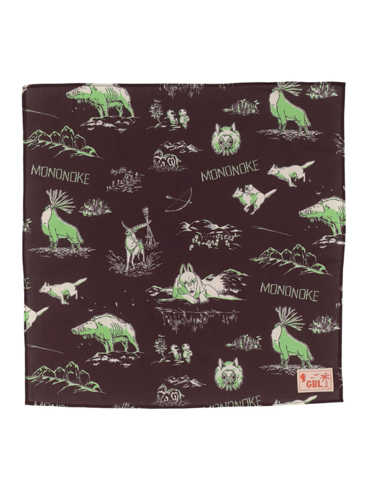 Princess Mononoke Hawaiian Bandana Mononoke Spirits