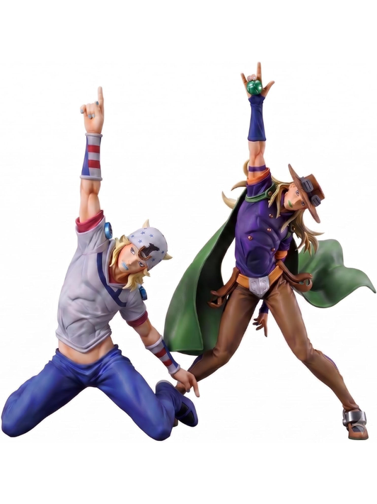 Steel Ball Run JoJo's Bizarre Adventure Mometria Figure Set Johnny Joestar Gyro Zeppeli
