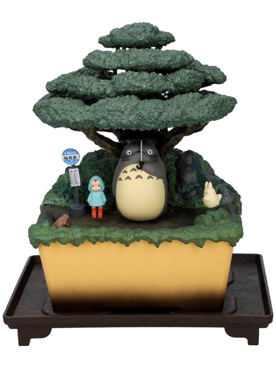 My Neighbor Totoro Water Garden BONSAI Umbrella Shelter Scene