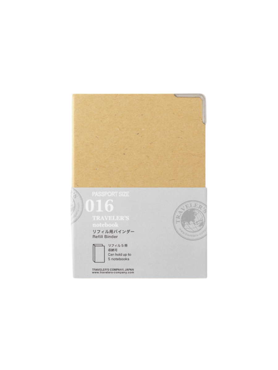 Traveler’s Notebook Passport Size Refill Binder