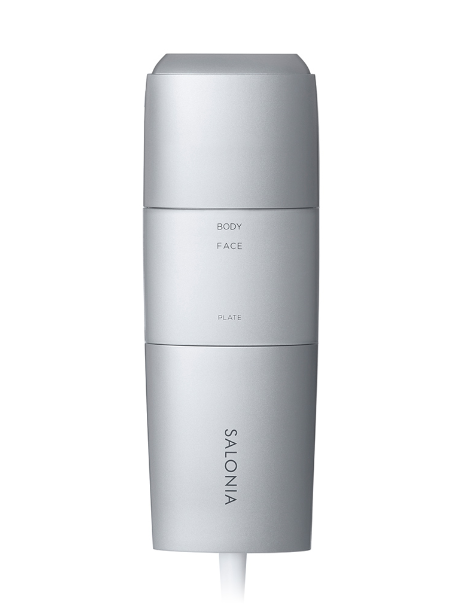 SALONIA Flash Crystal Silk Epi IPL Hair Removal Device