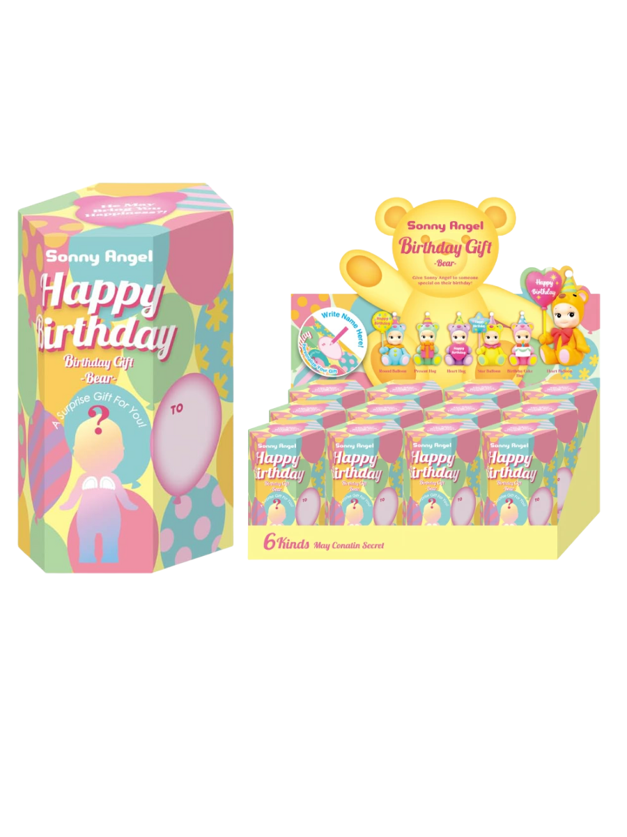 Sonny Angel Birthday Gift Teddy Bear Series Assorted Box