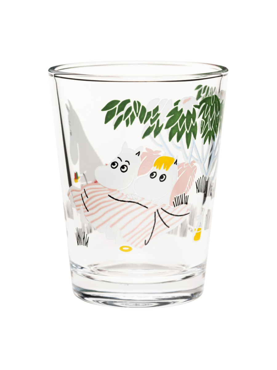 Moomin Arabia Relaxing Tumbler Glass