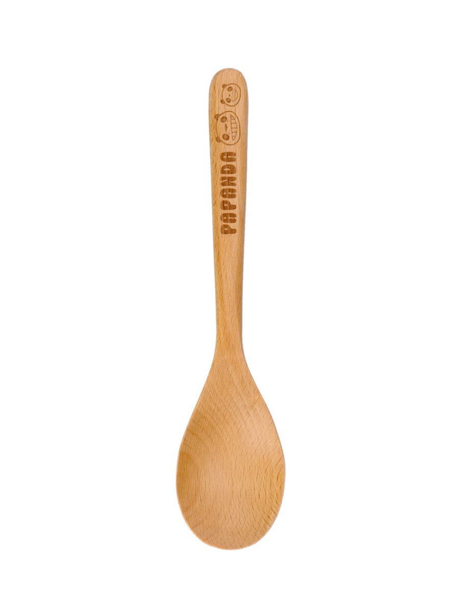 Panda! Go Panda! Papanda Wooden Serving Spoon