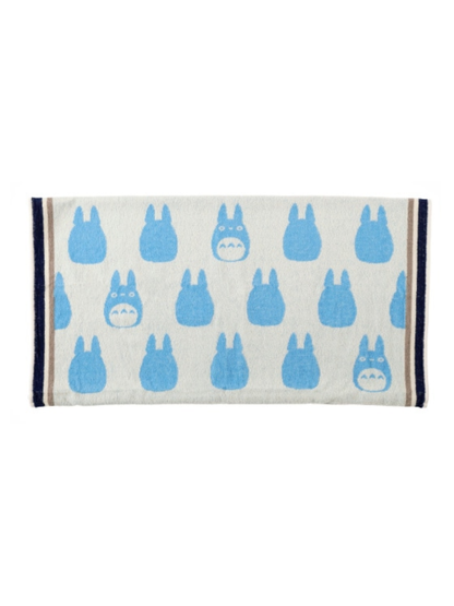 My Neighbor Totoro "Medium Totoro Silhouette" Towel Pillow Cover [Adult Size]