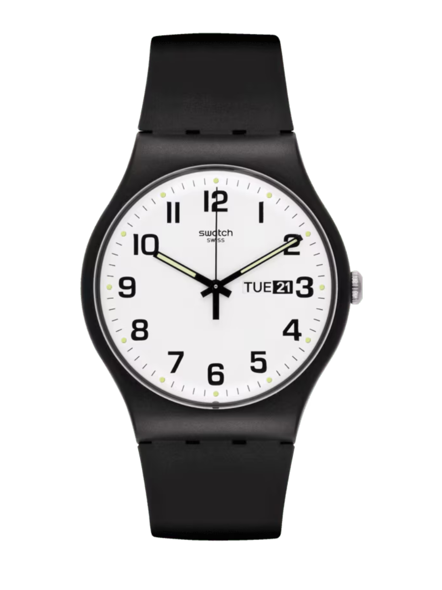 Swatch TWICE AGAIN SO29B703 Black Watch