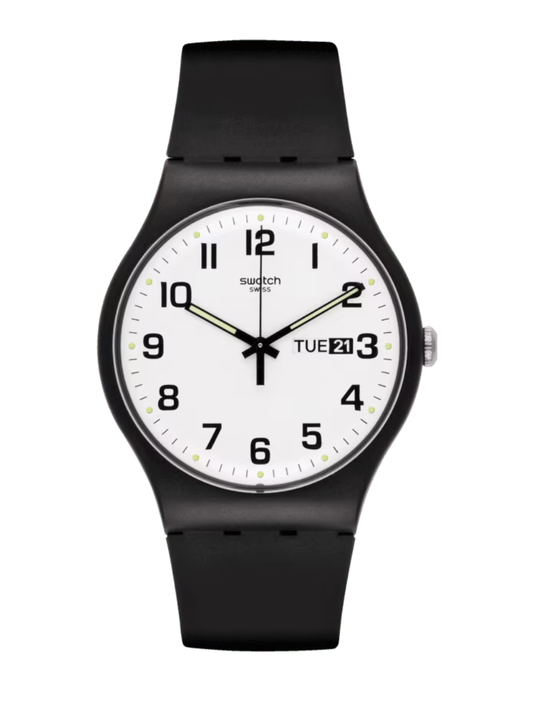 Swatch TWICE AGAIN SO29B703 Black Watch