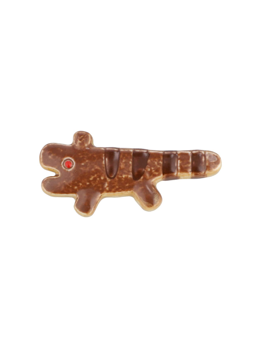 Panda Kopanda Tiger Cookie Chopstick Rest Ceramic Tableware
