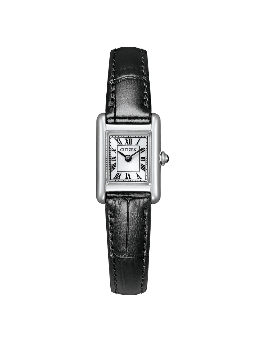 Citizen Kii EG2790-12A Eco-Drive Solar Women’s Watch Classic Square
