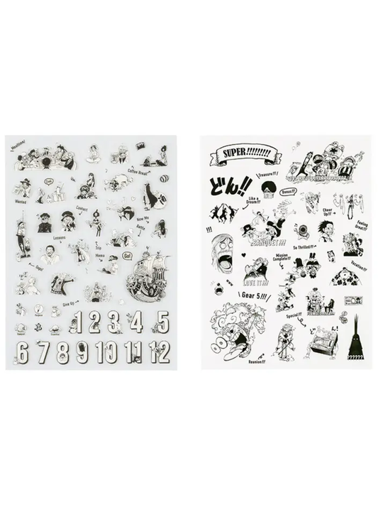 Hobonichi ONE PIECE DAILY & SUPER!!! Sticker Set preorder