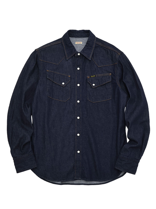 Kapital 8oz Denim Western Shirt
