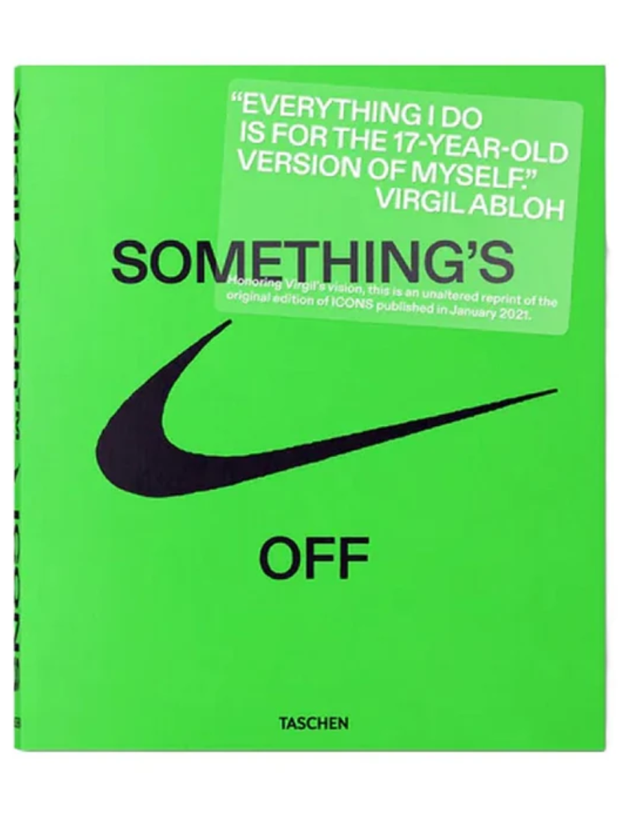 Virgil Abloh Nike ICONS Hardcover Book