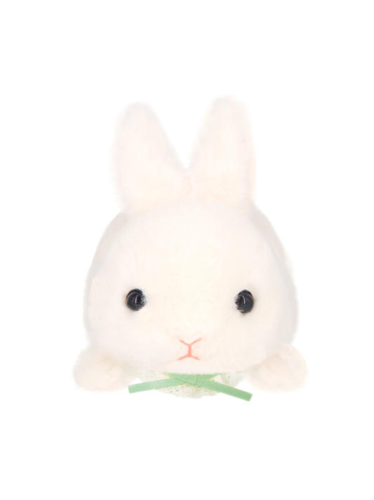 Chimoshi Rabbits White Bunny Plush Toy (crawling posture)