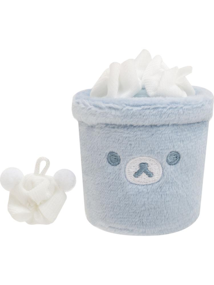 Rilakkuma Mini Hand Plush – Trash Can Design