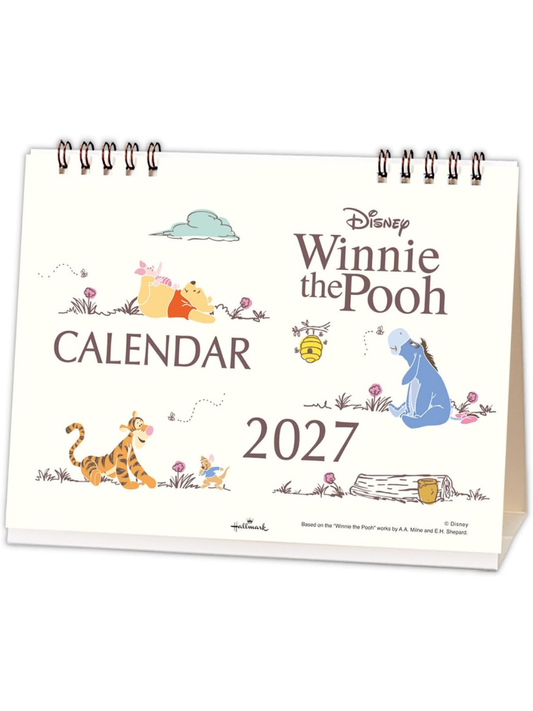 Hallmark Disney Winnie the Pooh 2027 Desk Calendar